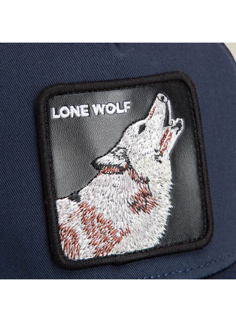 Czapka z daszkiem Goorin Bros Lone Wolf Trucker - navy