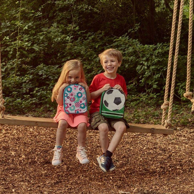 FUNTAINER® LUNCH KIT dziecięca torba termiczna Thermos - football