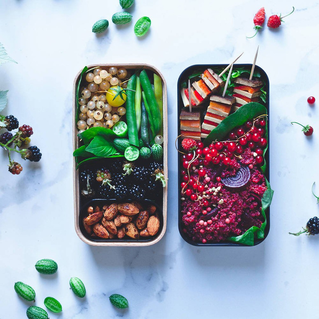 Pojemnik na jedzenie MB Original Monbento The Bento Box - terrazzo