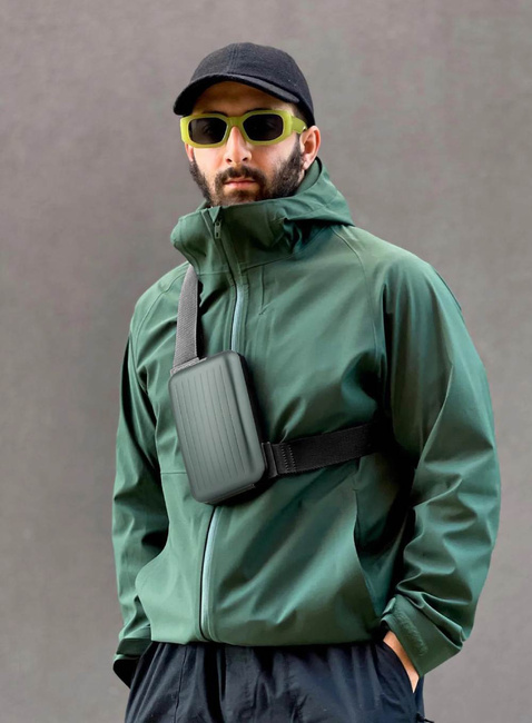 Etui torba na telefon RFID Ogon Design Phone Bag & Wallet - platinium