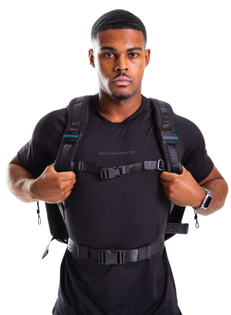 Plecak sportowy Built For Athletes Hero Large Backpack 45 l - black / aqua