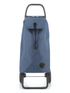 Dwukołowy, składany wózek na zakupy Rolser I-Max MF 2L - denim