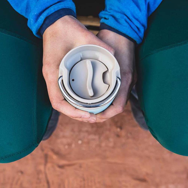 Kubek termiczny / butelka Klean Kanteen TKWide Cafe Cap 473 ml - shale black