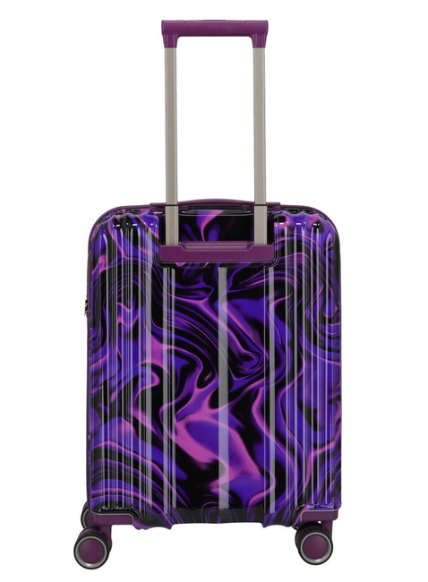 Walizka kabinowa Travelite Lascana - purple swirl