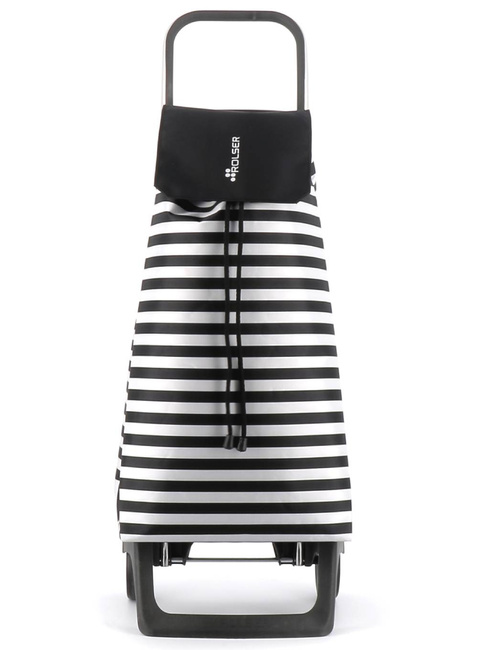 Wózek na zakupy 2-kołowy Rolser Jet Marina Joy - white / black
