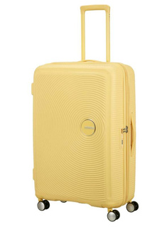 Walizka duża American Tourister SoundBox EXP - pastel yellow