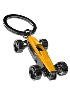 Brelok do kluczy torby Metalmorphose wyścigówka - yellow