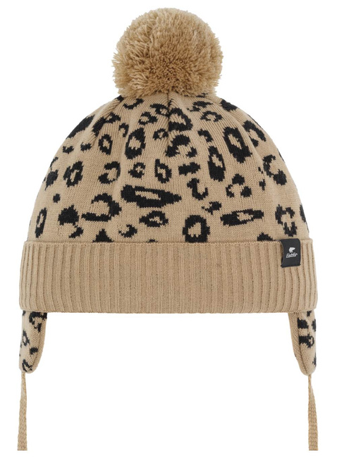 Czapka zimowa dziecięca Eisbar Lilie Ear Pompon Kids - light brown
