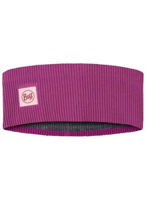 Opaska na głowę Buff CrossKnit Headband - solid orchid