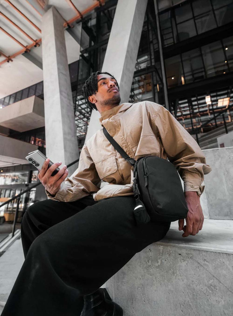 Torba crossbody Alpaka Metro Sling Max X-Pac® - black