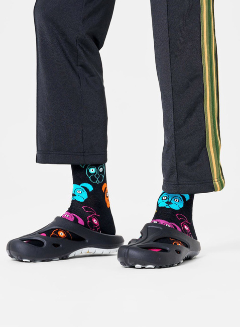 Skarpety unisex Happy Socks - black / dog