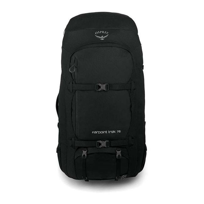 Plecak podróżny męski Osprey Farpoint Trek 75 - black