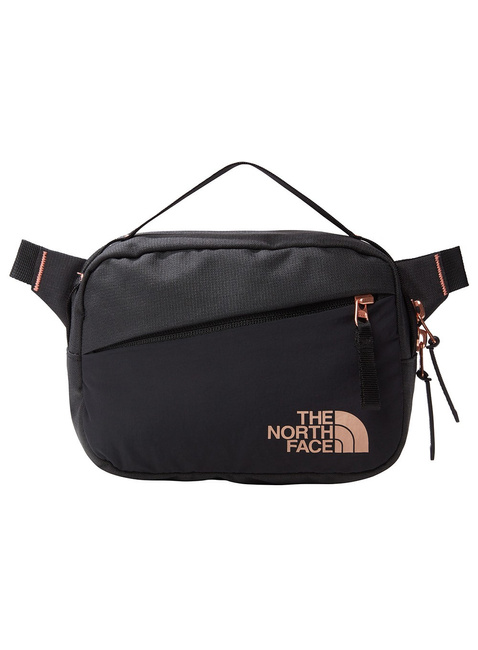 Nerka damska The North Face Isabella Hip Pack - tnf black heather / brilliant coral