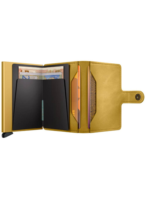 Portfel kieszonkowy Secrid Miniwallet Vintage - yellow