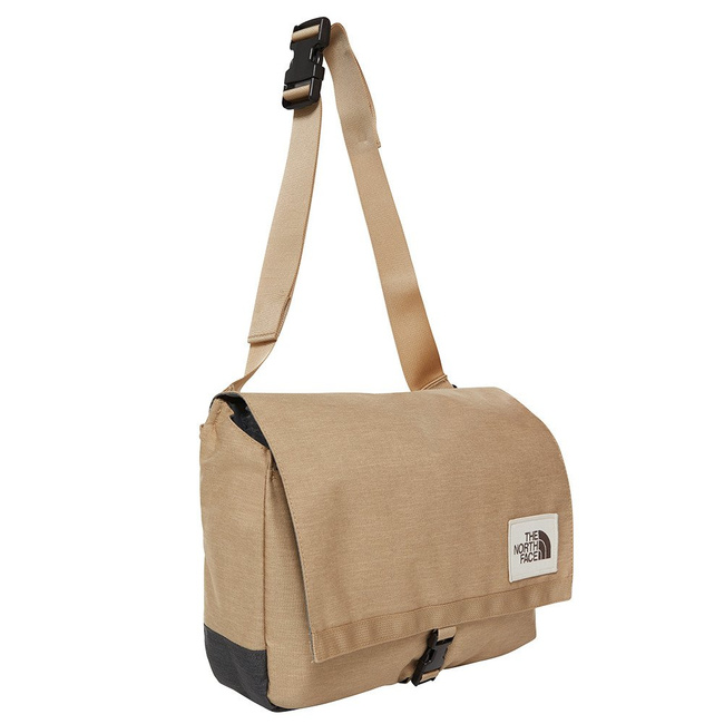 Torba na ramię The North Face Berkeley Satchel - kelp tan dark heather / asphalt grey