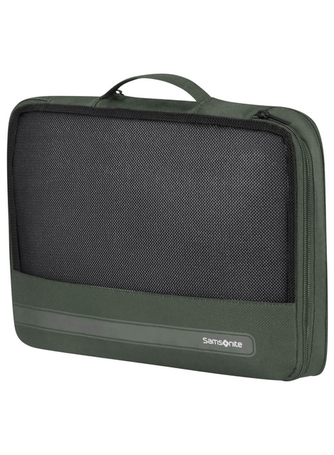 Zestaw 3 organizerów podróżnych Samsonite Ta Revolution Set of 3 Packing Cubes - green