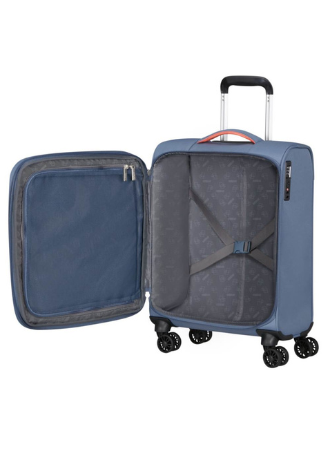 Walizka kabinowa American Tourister Cloudrider EXP - stone blue