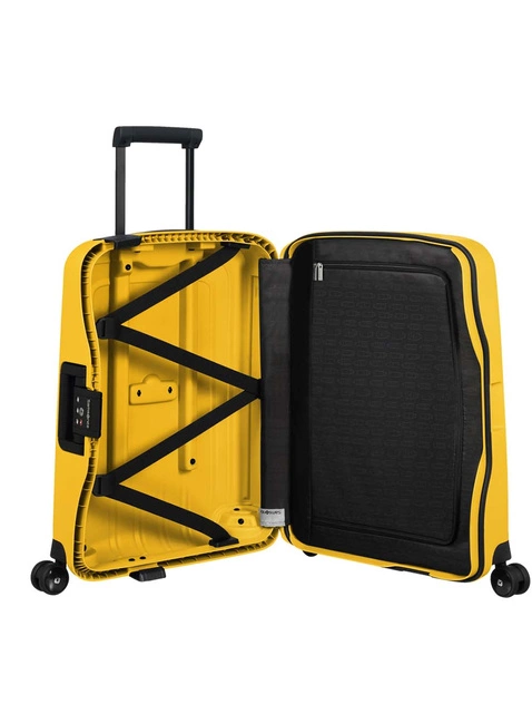 Walizka mała 34 l Samsonite S'Cure - sunflower yellow / black