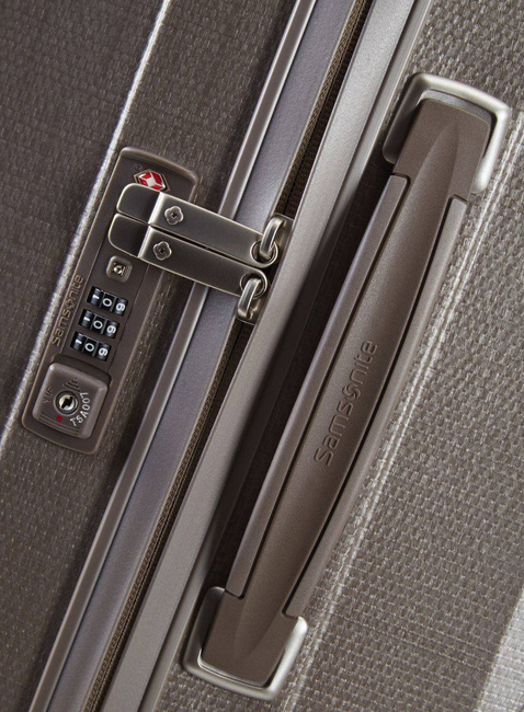 Walizka duża XL Samsonite Lite-Cube - ivory gold