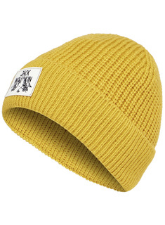 Czapka zimowa Jack Wolfskin Badge Beanie - mustard