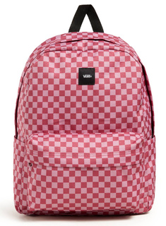 Plecak młodzieżowy Vans Old Skool Check Backpack - mauve wood