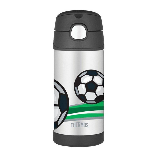 FUNtainer termos dziecięcy ze słomką Thermos - football