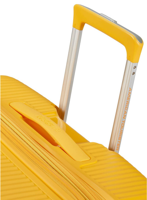 Walizka duża XL American Tourister SoundBox EXP - golden yellow