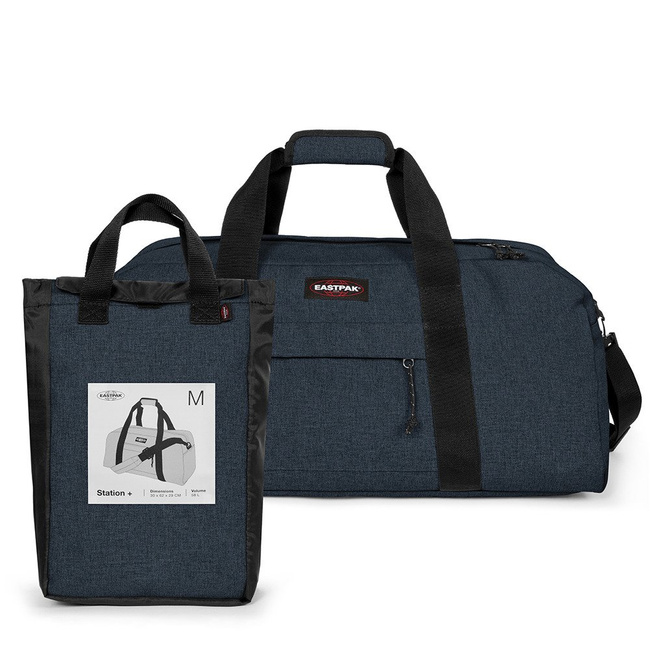 Torba podróżna weekendowa Eastpak Station+ - triple denim