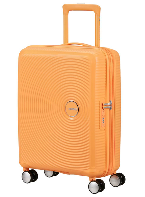 Walizka mała American Tourister Soundbox EXP - papaya pop