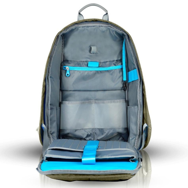 Plecak antykradzieżowy Bg Berlin MetroBag - olive