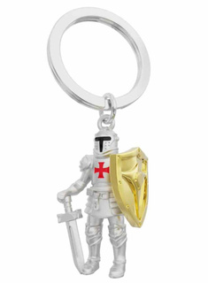 Brelok do kluczy torebki Metalmorphose - rycerz z mieczem