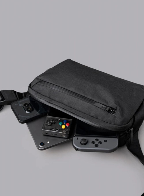 Torba na ramię crossbody Alpaka Go Sling Mini V2 Axoflux - black