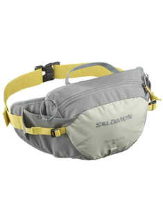 Torba biodrowa Salomon Trailblazer Belt - sedona sage / seagrass / cress green