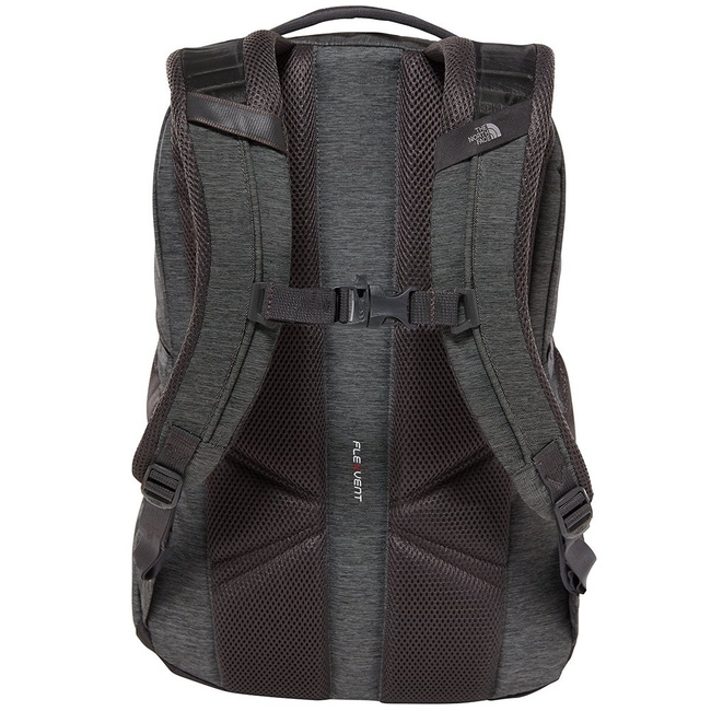 Plecak szkolny The North Face Jester - dark grey heather/persian orange