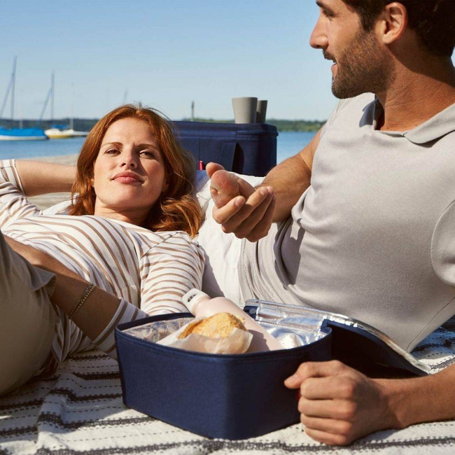 Torba termiczna na LUNCH Reisenthel Coolerbag M Pocket - navy