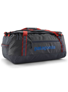 Składana torba plecak Patagonia Black Hole Duffel 55 l - smolder blue / amanita red