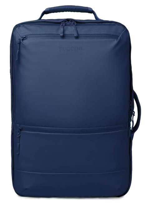 Plecak podróżny średni Puccini Jetzy - granatowy