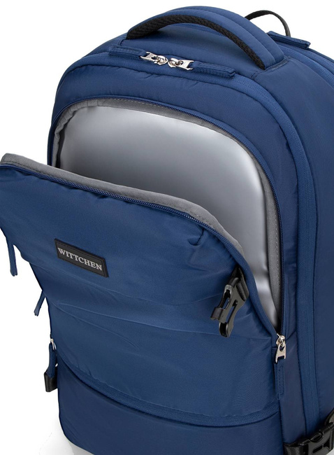 Plecak podróżny poszerzany Wittchen Free on Board 32 l - granatowy