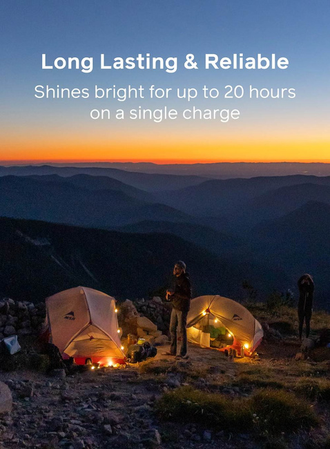 Lampa solarna BioLite Luci Solar String 5,5 m - warm white