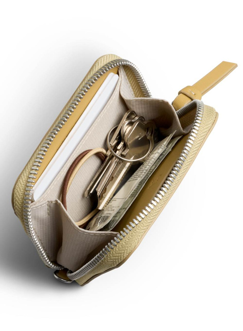 Skórzany portfel kieszonkowy Bellroy Folio Piccolo - mustard