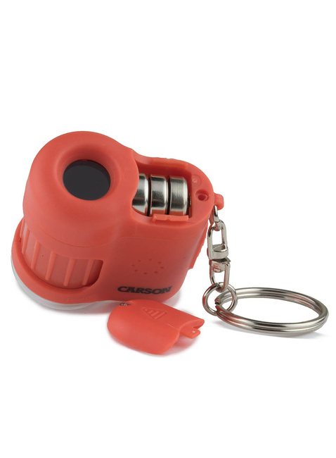 Mikroskop kieszonkowy Carson MikroMini 20x Pocket Mcroscope - lava orange