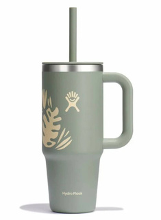 Kubek termiczny ze słomką Hydro Flask All Around™ Travel Tumbler 710 ml - botanical bliss agave