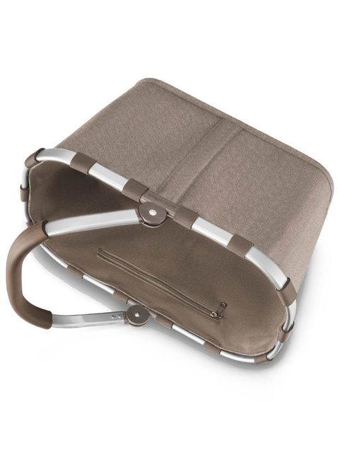 Koszyk na zakupy plażę Reisenthel Carrybag - herringbone mokka