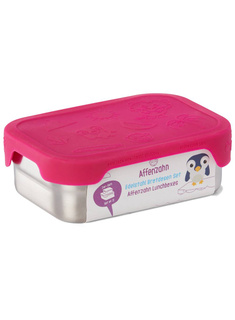 Pojemnik na jedzenie Affenzahn Lunchbox Stainless Steel - owl