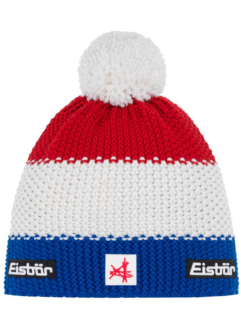 Czapka zimowa Eisbar Star Pompon Ski Austria Hat - lapis / white / ketchup