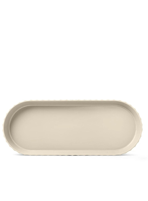 Taca owalna do serwowania Blim+ Minerava M - brown sugar