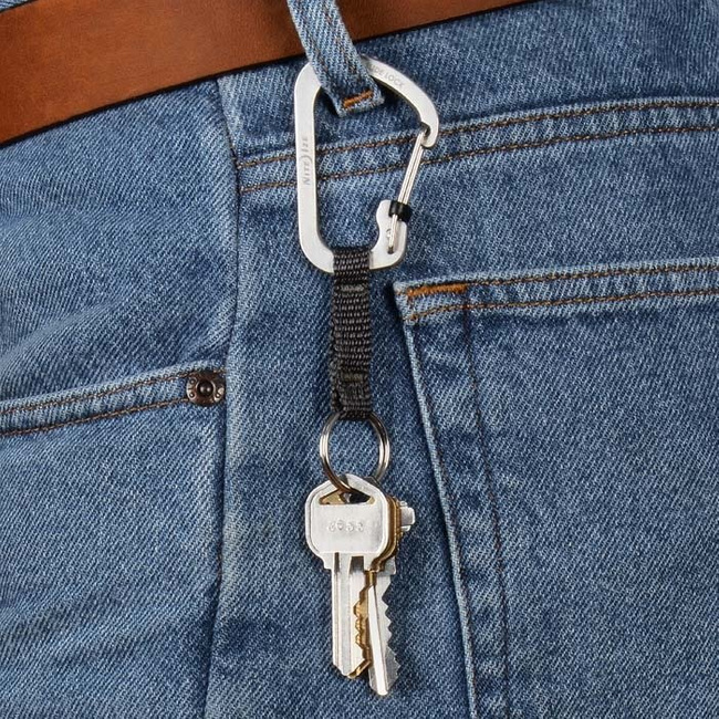 Karabinek SlideLock Key Ring #3 Nite Ize - czarny