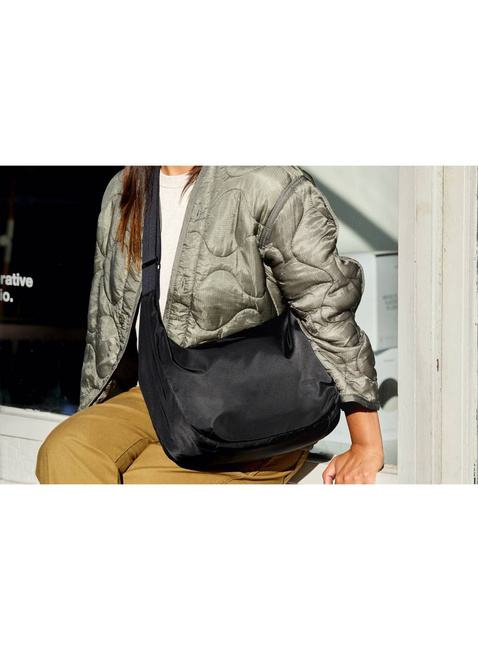 Torba na ramię Bellroy Laneway Crescent Bag 12 l - fawn