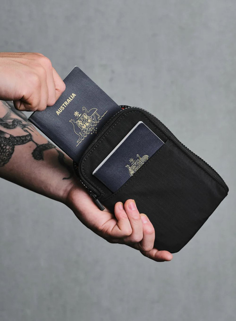 Portfel podróżny Alpaka Travel Wallet Axoflux - black