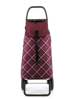 Dwukołowy składany wózek na zakupy Rolser I-Max Chiara 2L - bordeaux